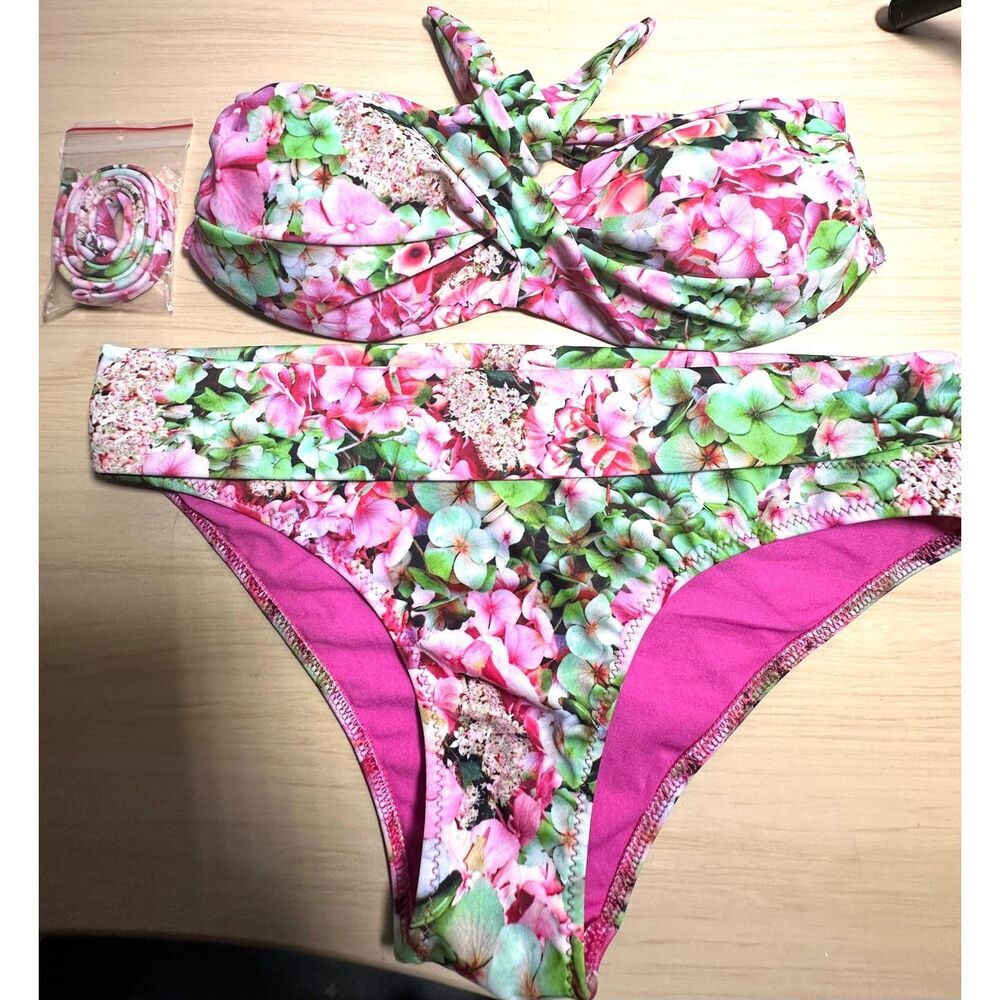 Women's Benetton Flower Bikini S